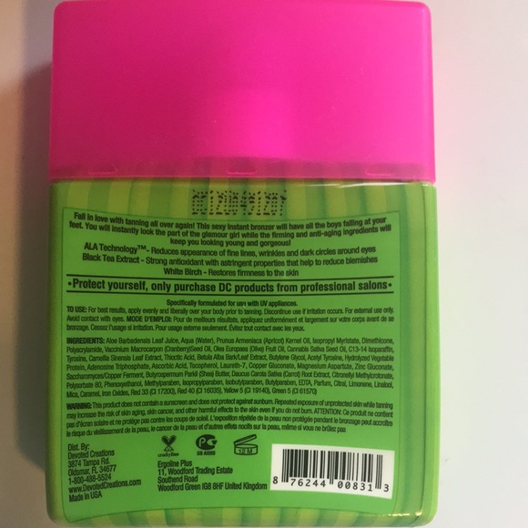 Devoted Creations I’m in 2 U , R3 Action Rapid Tanning Bronzer TOP SELLER - Picture 2 of 2